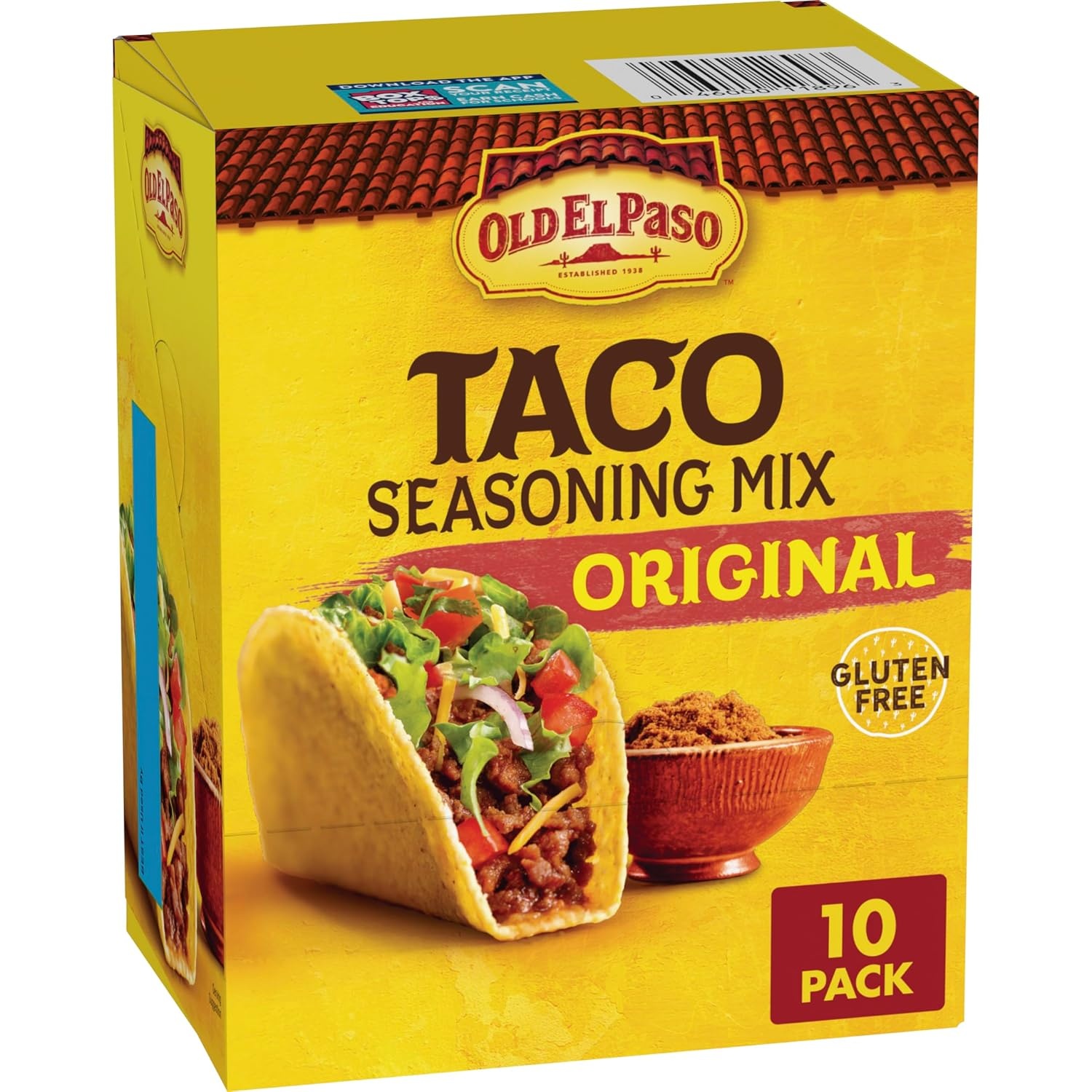image:imageOld El Paso Original Taco Seasoning Mix Gluten Free 10 Pack 10 ozOriginal