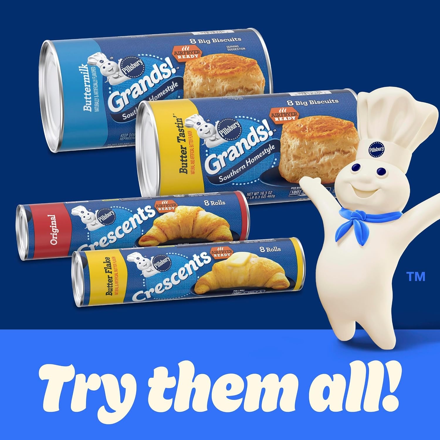 image:imagePillsbury Butter Flake Crescent Rolls 8 Rolls 8 oz