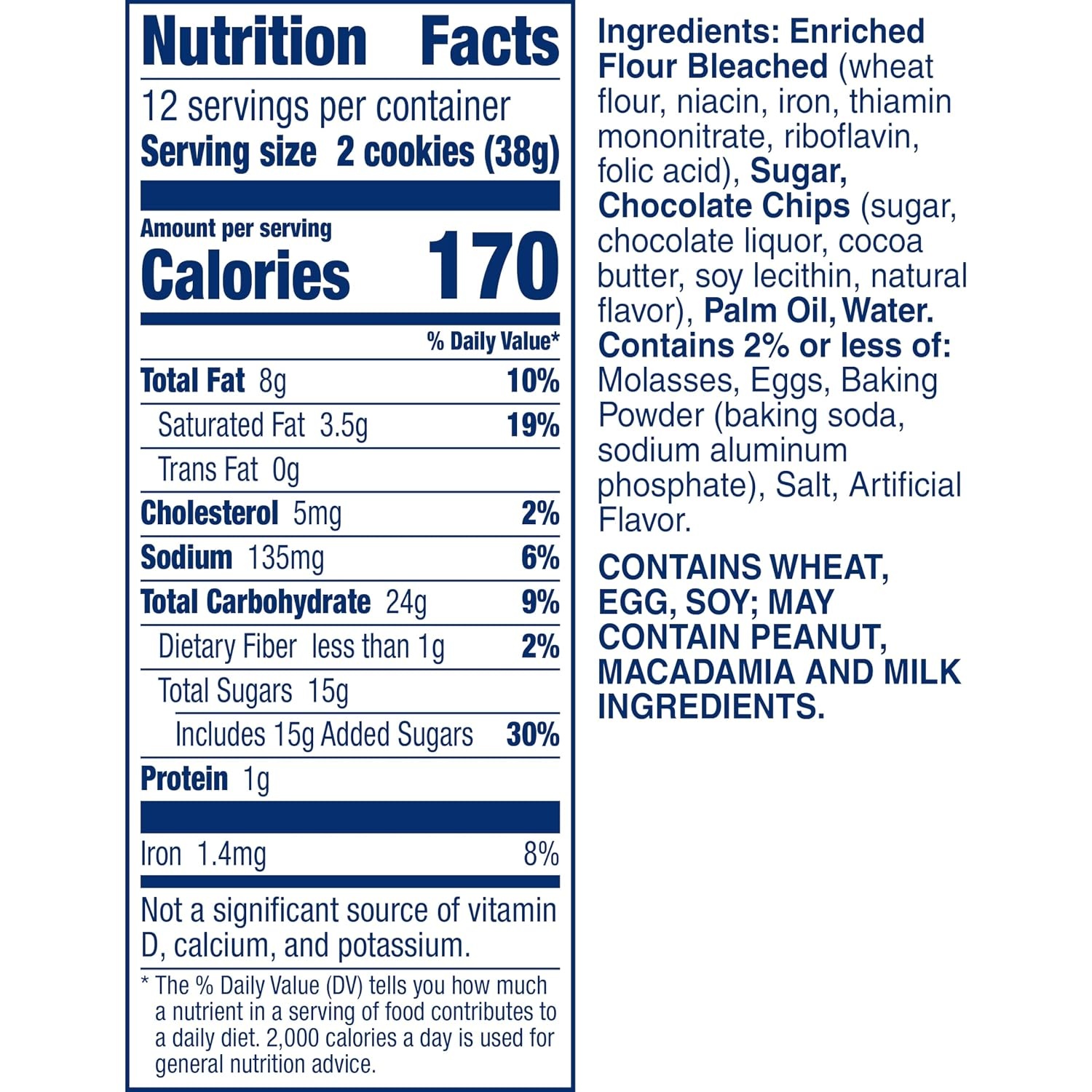 image:imagePillsbury Chocolate Chip Cookie Dough Makes 24 Cookies 16 oz16 Ounce Pack of 1