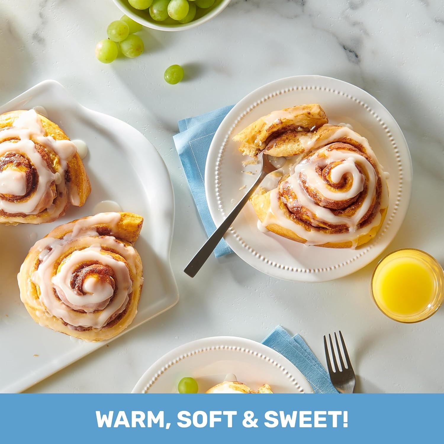 image:imagePillsbury Flaky Cinnamon Rolls Cream Cheese Icing 8 ct 13 oz