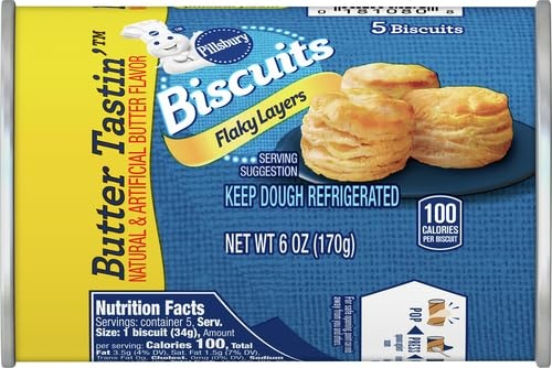 image:imagePillsbury Flaky Layers Butter Tastin Canned Biscuits 5 ct 6 oz30 OZ