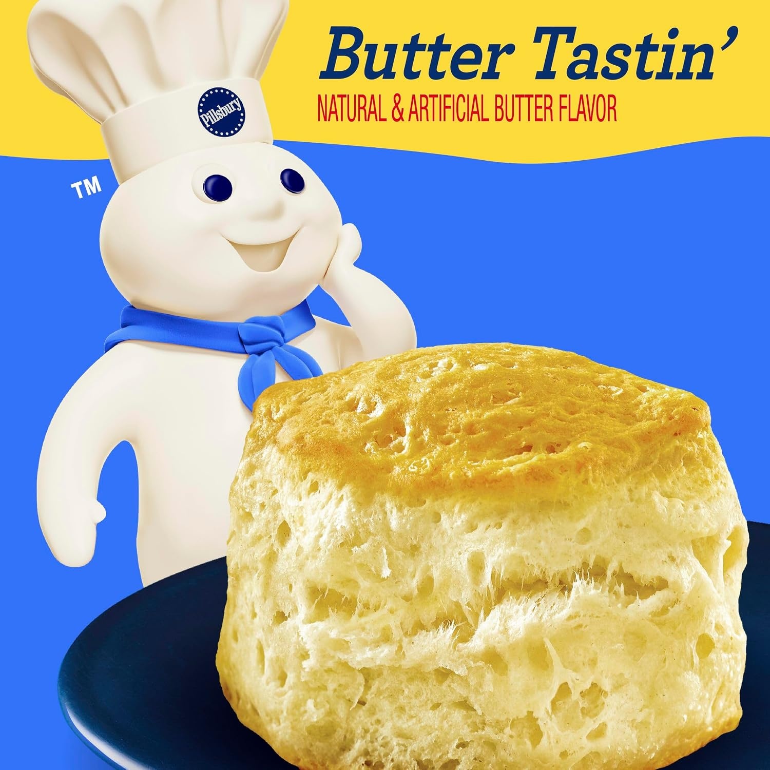 image:imagePillsbury Grands Butter Tastin Biscuit Dough 8 ct 163 oz