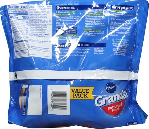 image:imagePillsbury Grands Buttermilk Biscuits Frozen Dough 20 ct 416 oz