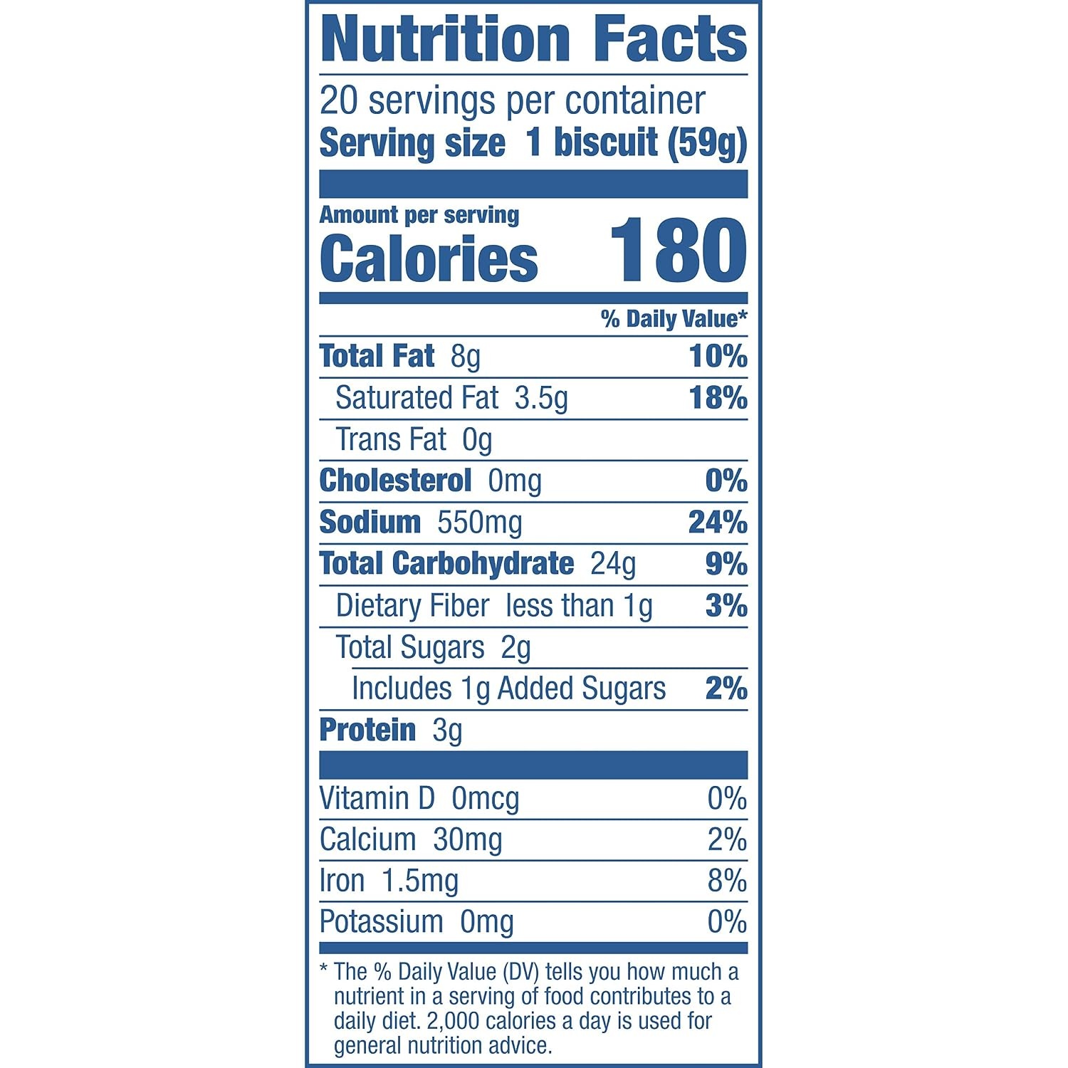 image:imagePillsbury Grands Buttermilk Biscuits Frozen Dough 20 ct 416 oz