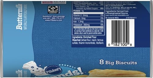 image:imagePillsbury Grands Buttermilk Flaky Biscuit 8 ct 163 oz