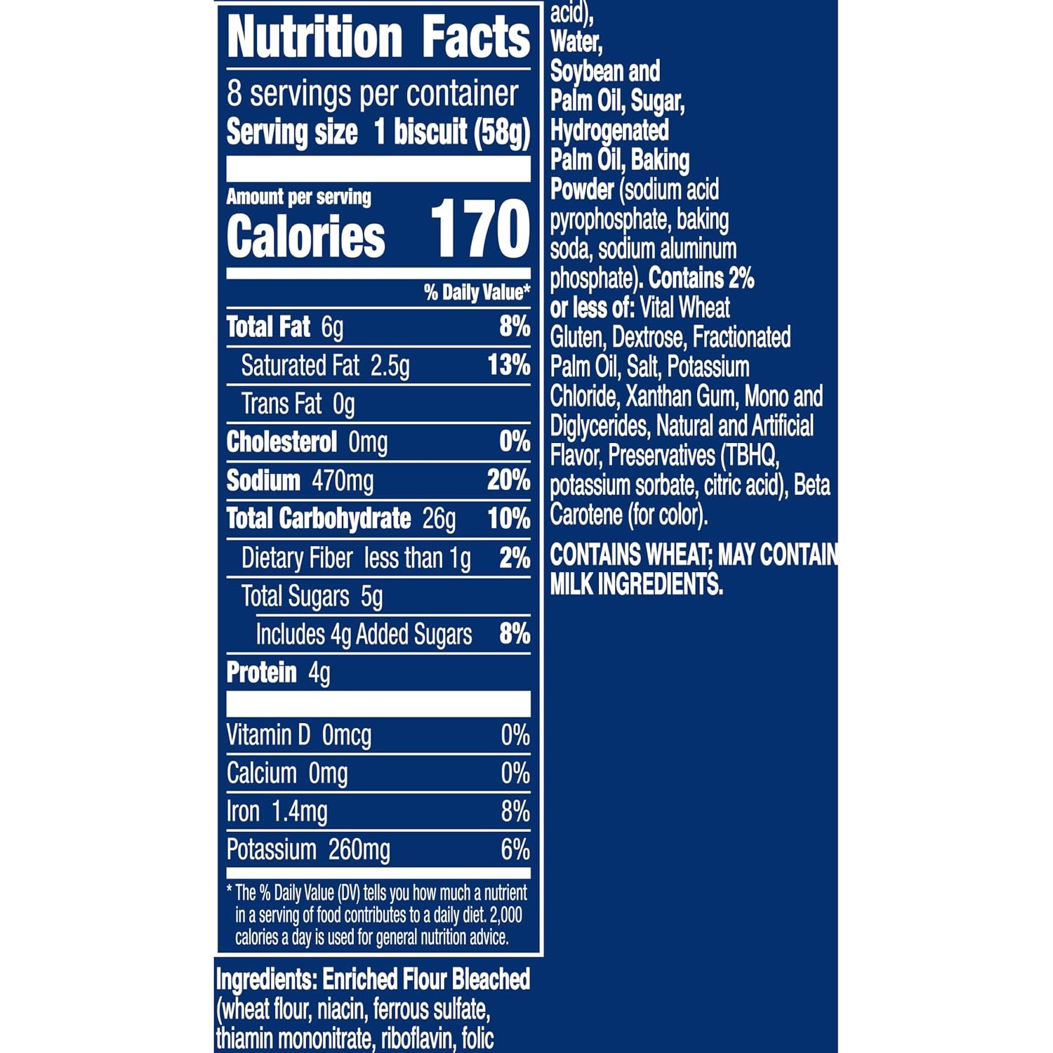 image:imagePillsbury Grands Buttermilk Flaky Biscuit 8 ct 163 oz