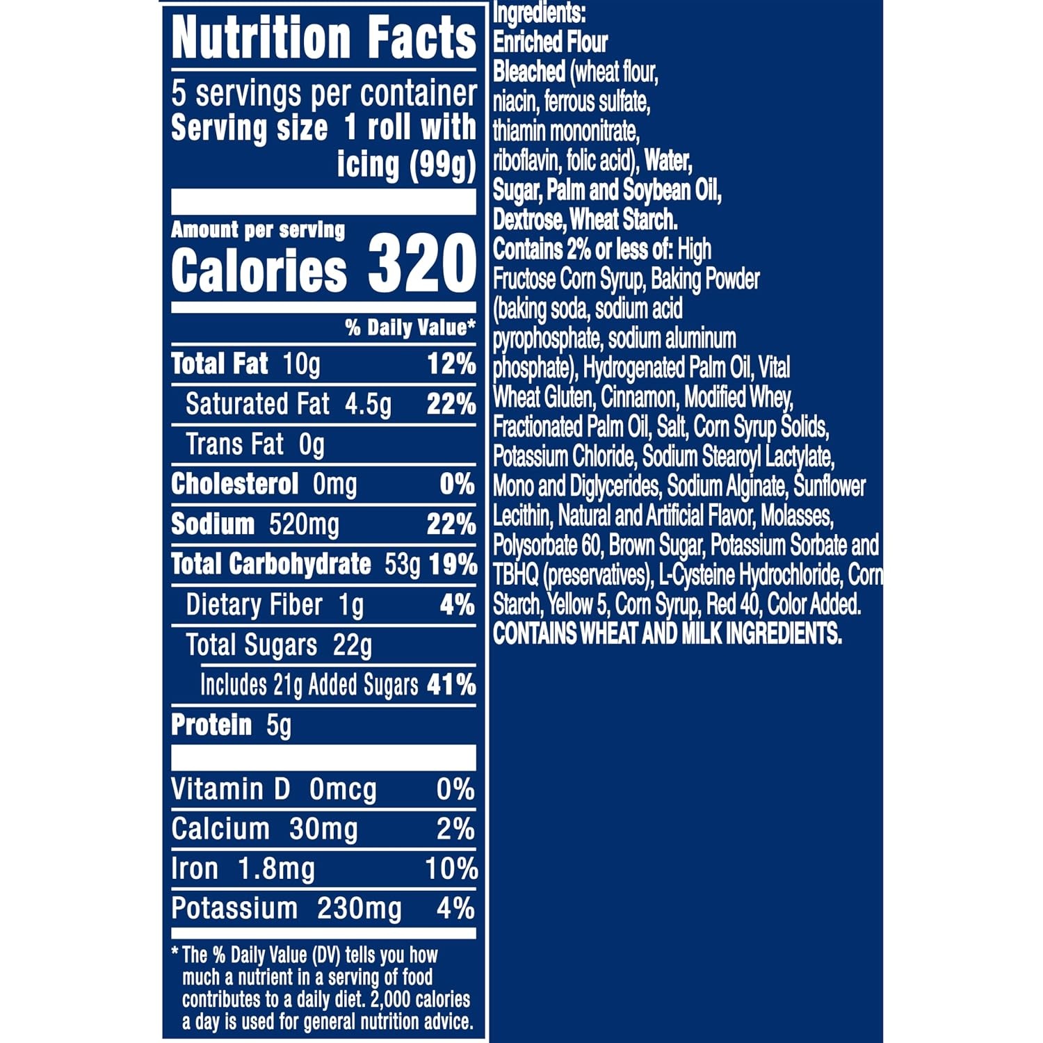 image:imagePillsbury Grands Cinnabon Rolls Cream Cheese Icing 5 ct 175 oz