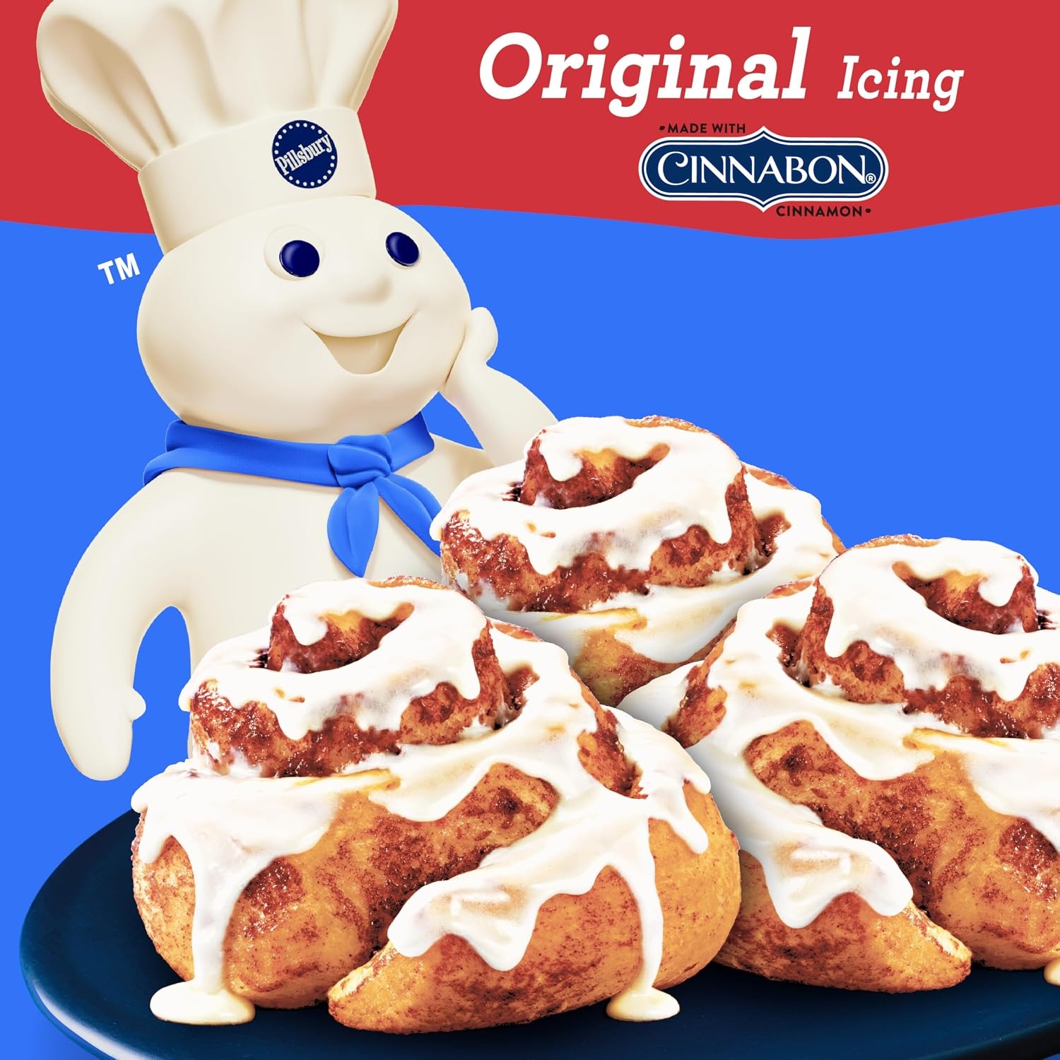 image:imagePillsbury Grands Cinnamon Rolls Cinnabon Original Icing 5 ct 175 oz