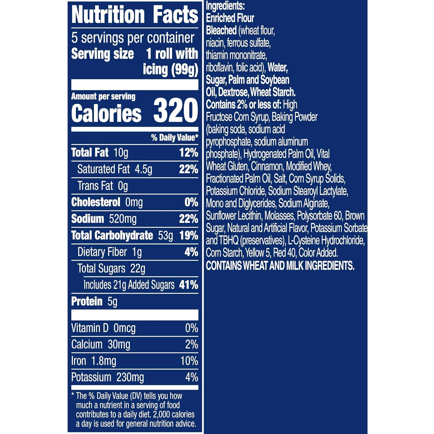 image:imagePillsbury Grands Cinnamon Rolls Cinnabon Original Icing 5 ct 175 oz