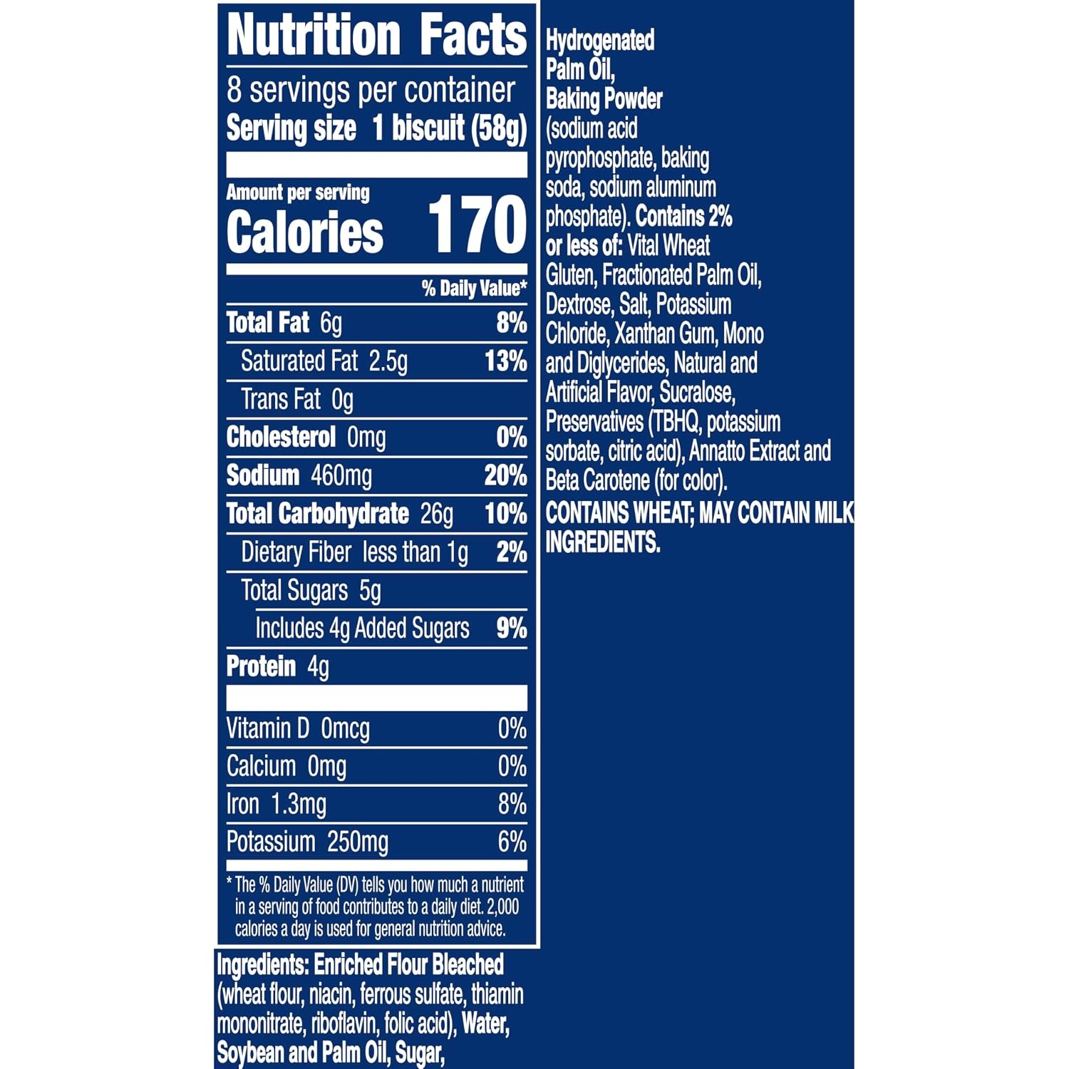 image:imagePillsbury Grands Honey Butter Flaky Layers Biscuits 8 ct 163 oz