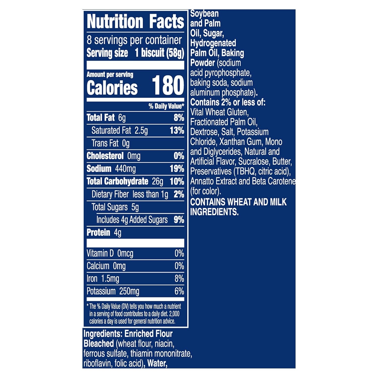 image:imagePillsbury Grands Honey Butter Flaky Layers Biscuits 8 ct 163 oz