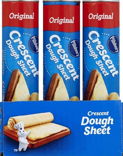 image:imagePillsbury Original Crescent Dough Sheet Pastry Dough 1 Sheet 8 oz8 Ounce Pack of 1