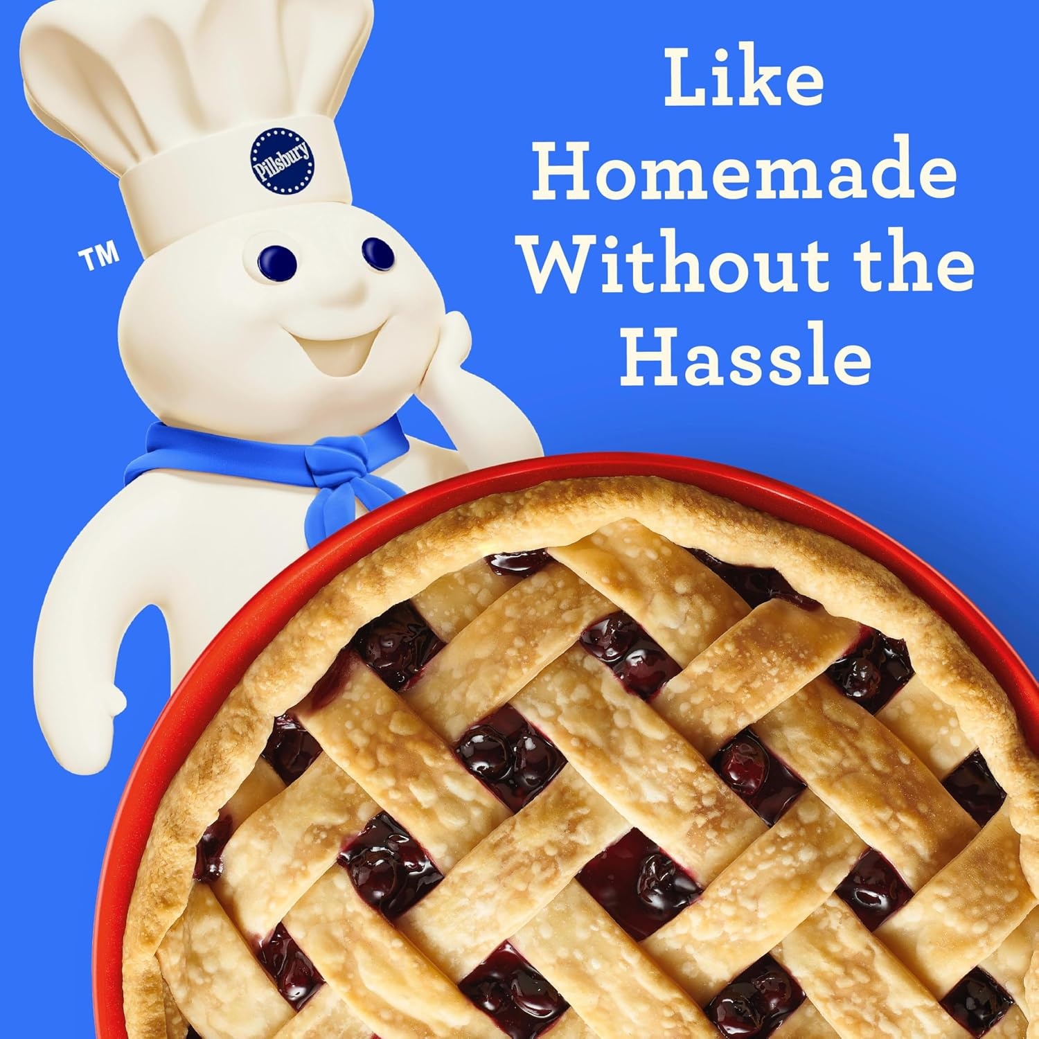 image:imagePillsbury Premade Refrigerated Pie Crust Two Pie Crusts 141 oz2 count Pack of 1