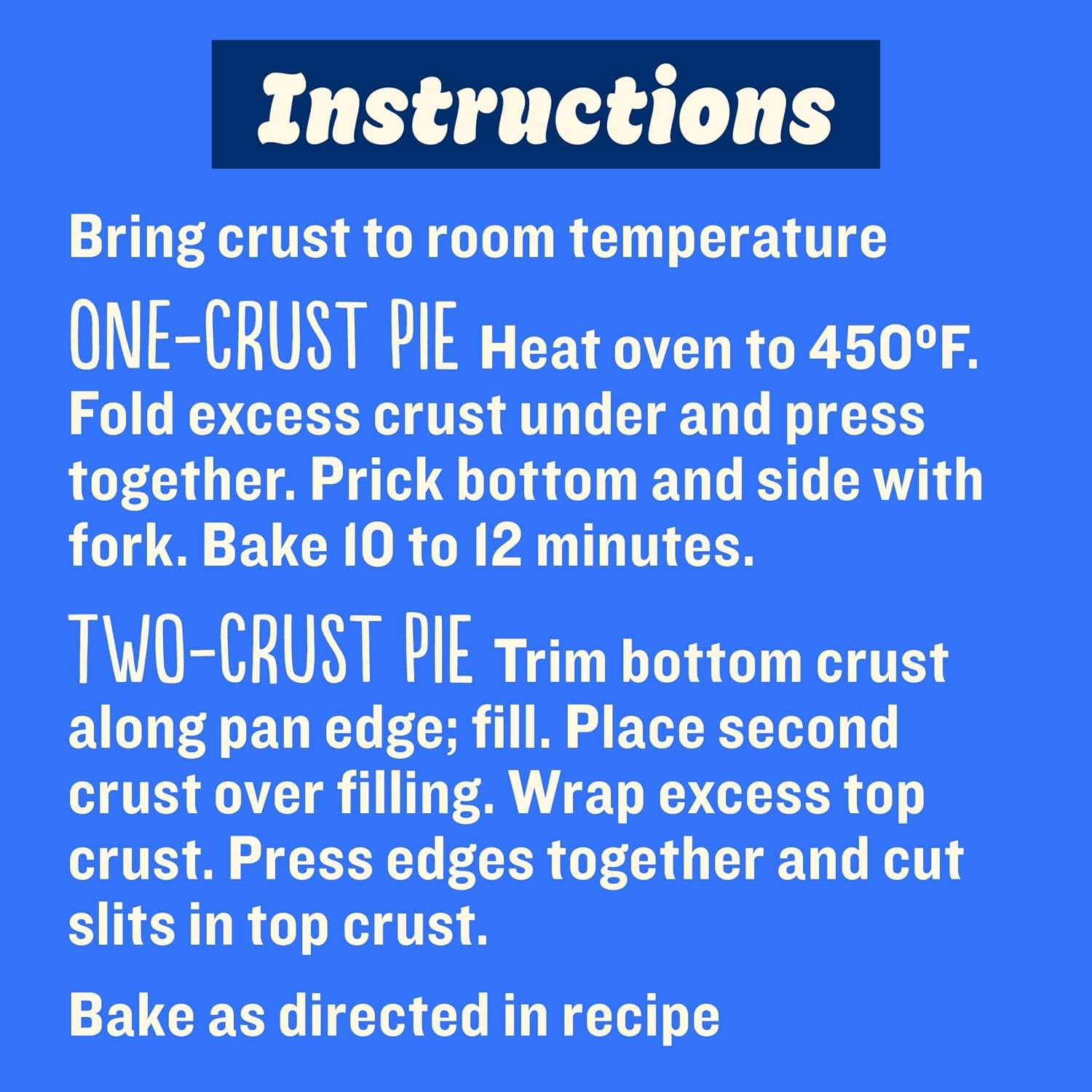image:imagePillsbury Premade Refrigerated Pie Crust Two Pie Crusts 141 oz2 count Pack of 1