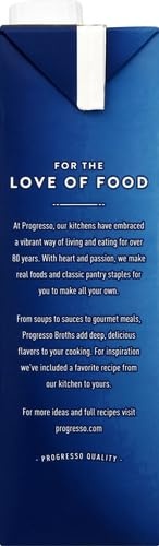 image:imageProgresso Chicken Broth Reduced Sodium Gluten Free 32 oz Pack of 12Classic Chicken Broth
