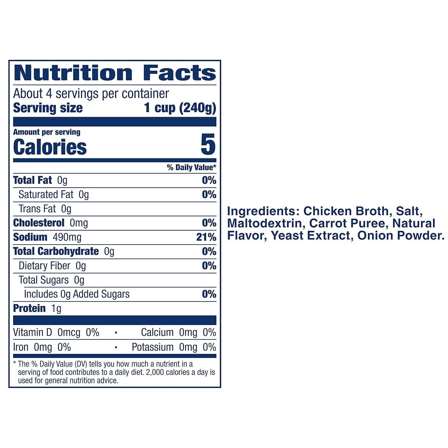 image:imageProgresso Chicken Broth Reduced Sodium Gluten Free 32 oz Pack of 12Reduced Sodium Chicken Broth