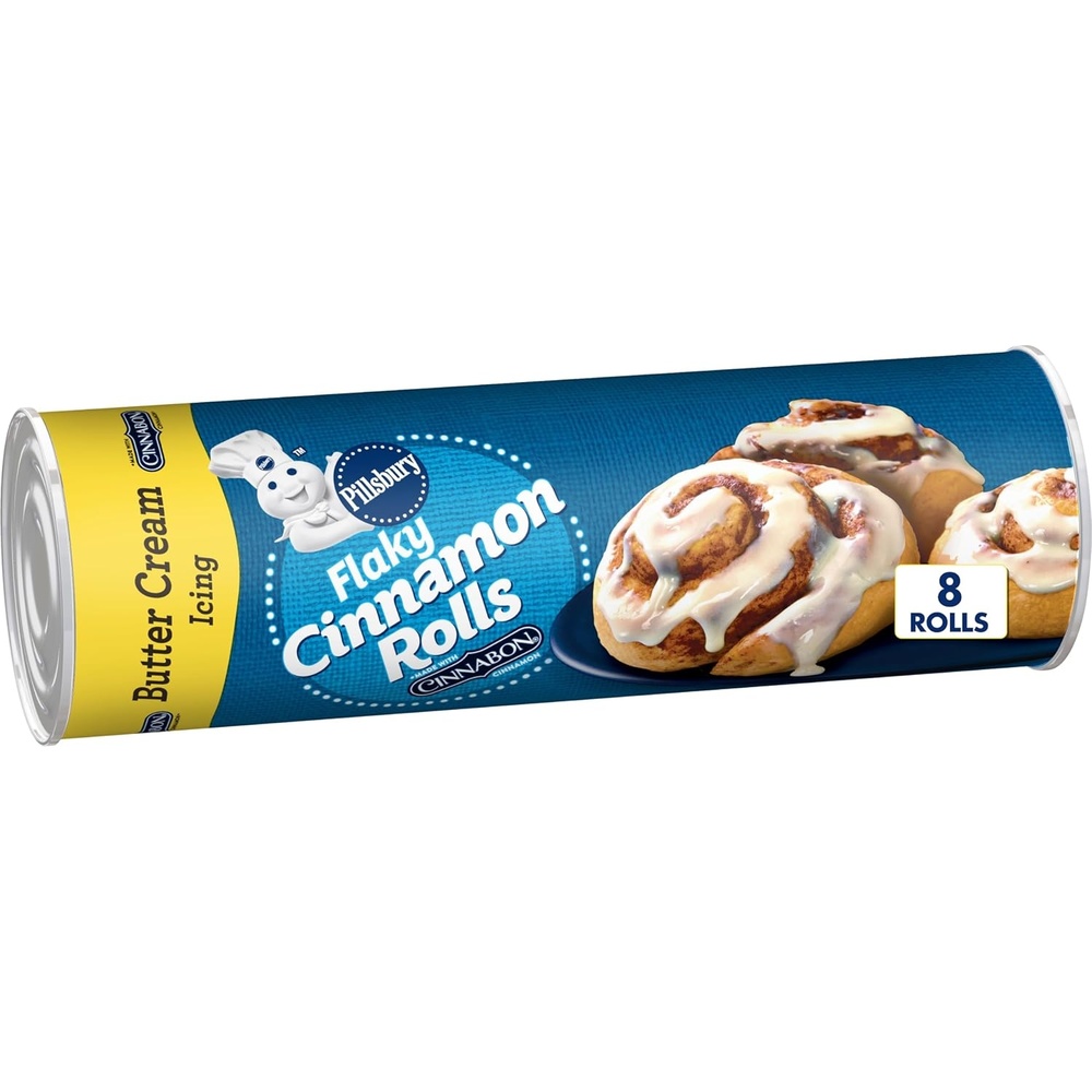 image:imagePillsbury Flaky Cinnamon Rolls Cream Cheese Icing 8 ct 13 oz