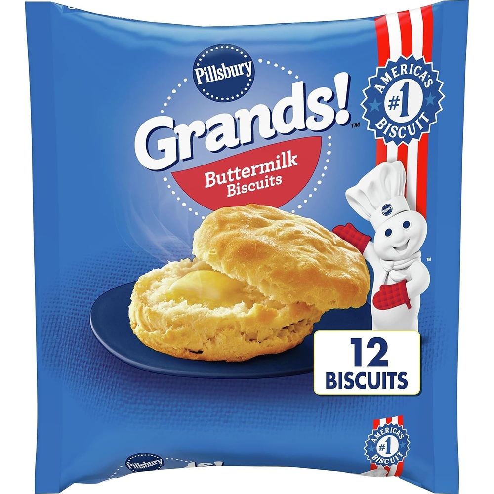 image:imagePillsbury Grands Buttermilk Biscuits Frozen Dough 12 ct 25 oz