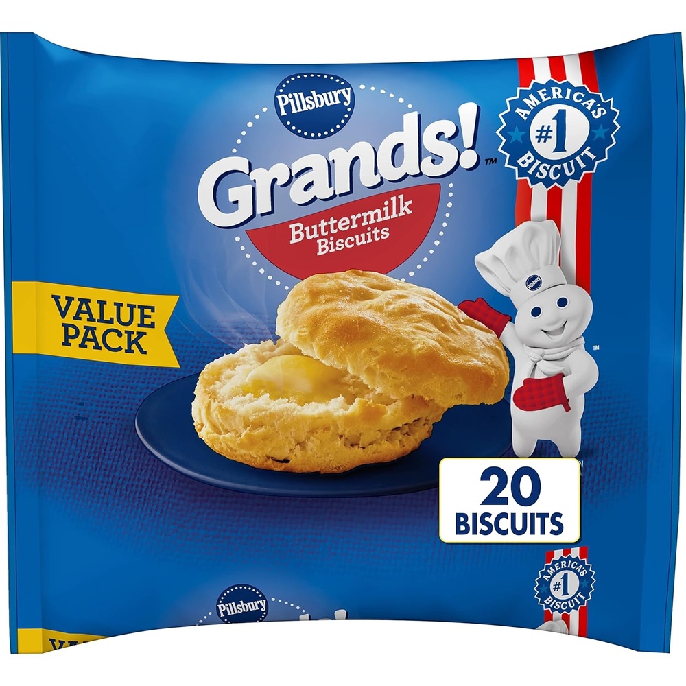 image:imagePillsbury Grands Buttermilk Biscuits Frozen Dough 20 ct 416 oz