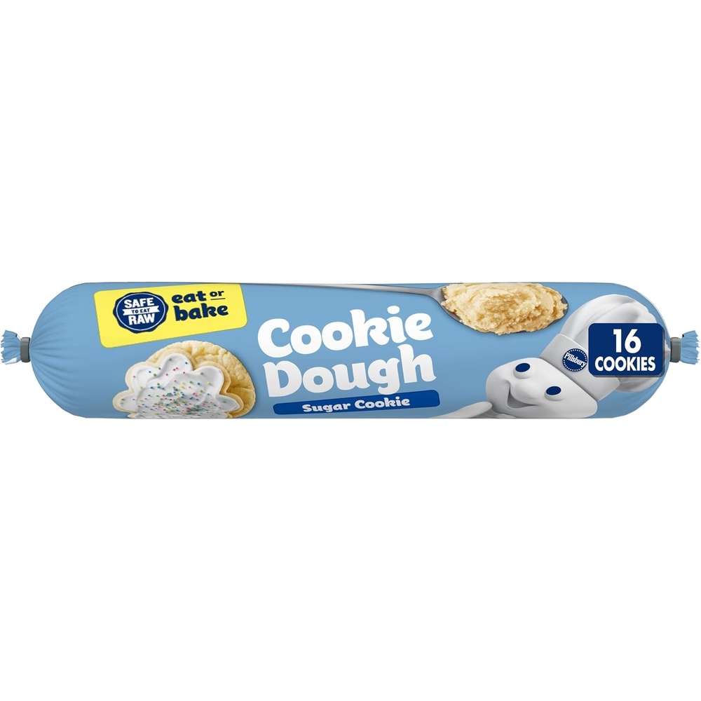 image:imagePillsbury Sugar Cookie Dough Makes 16 Cookies 165 oz