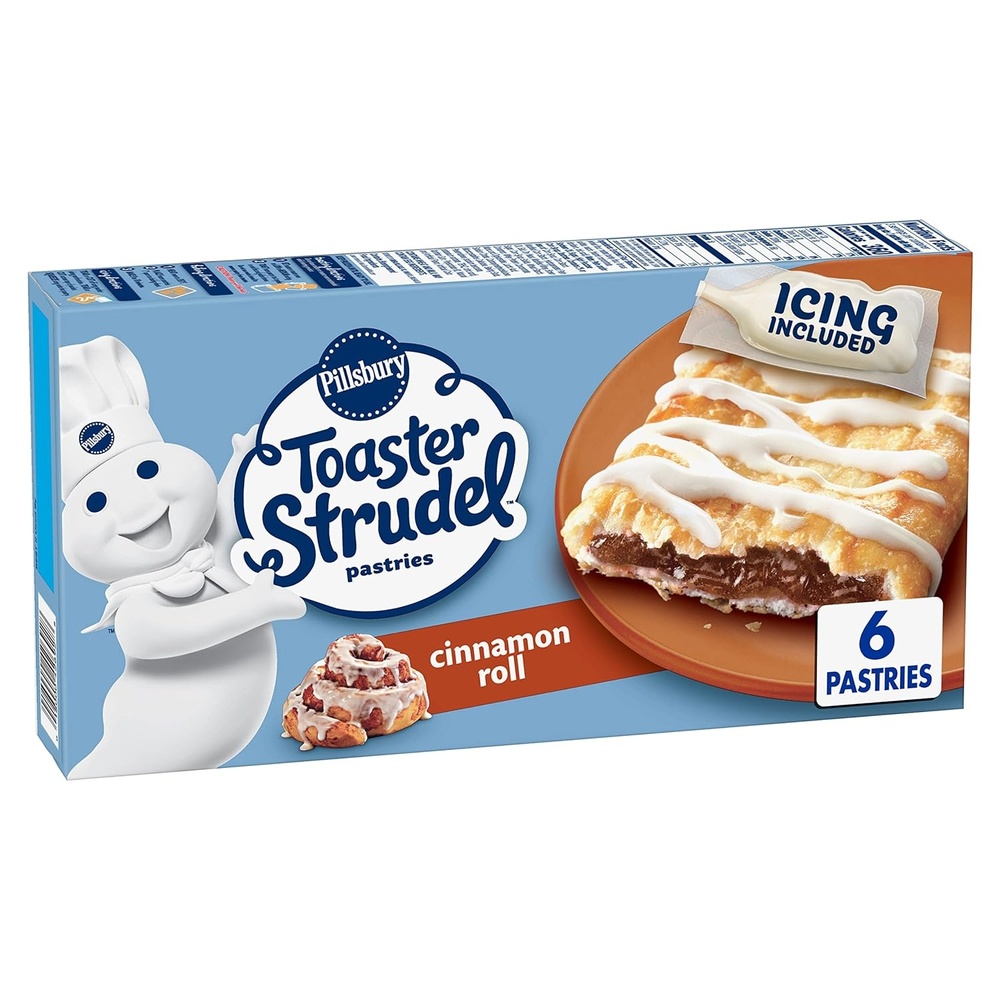 image:imagePillsbury Toaster Strudel Cinnamon Roll 6 ct 117 oz117 Ounce Pack of 1