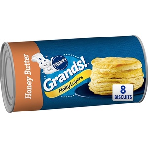 Pillsbury Grands! Honey Butter Flaky Layers Biscuits, 8 ct, 16.3 oz